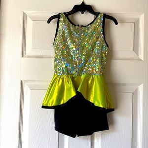 Curtain Call jazz costume size child small